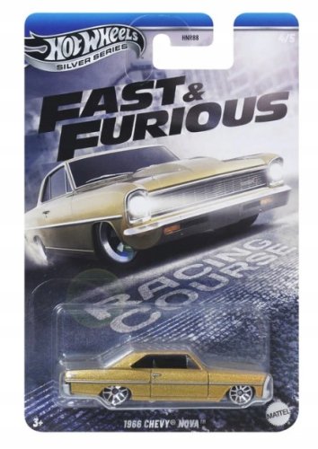 HOT WHEELS Silver Series FAST & FURIOUS 4/5 1996 Chevy Nova SZYBCY&WŚCIEKLI
