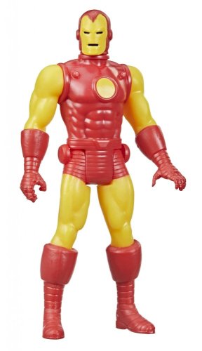 IRON MAN FIGURKA MARVEL LEGENDS HASBRO BOHATER HERO 10 CM RETRO