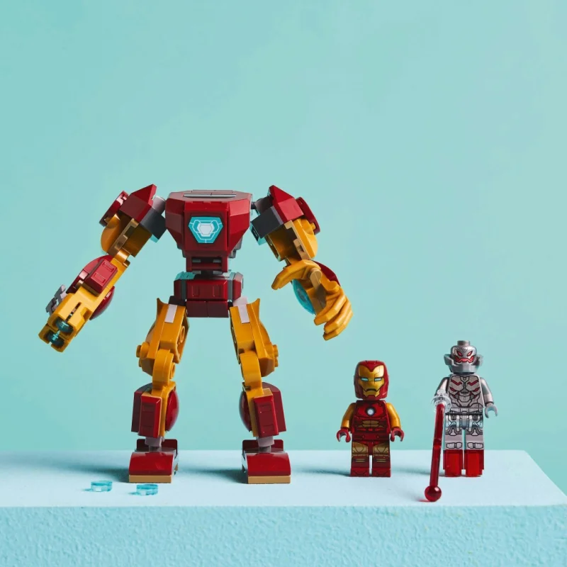 LEGO Marvel Super Heroes Mech Iron Mana kontra Ultron 76307