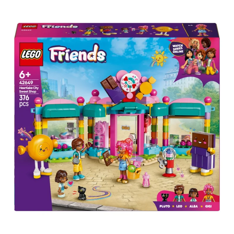 LEGO Friends 42649 Sklep z cukierkami w Heartlake