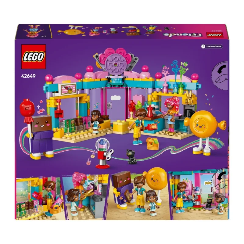 LEGO Friends 42649 Sklep z cukierkami w Heartlake