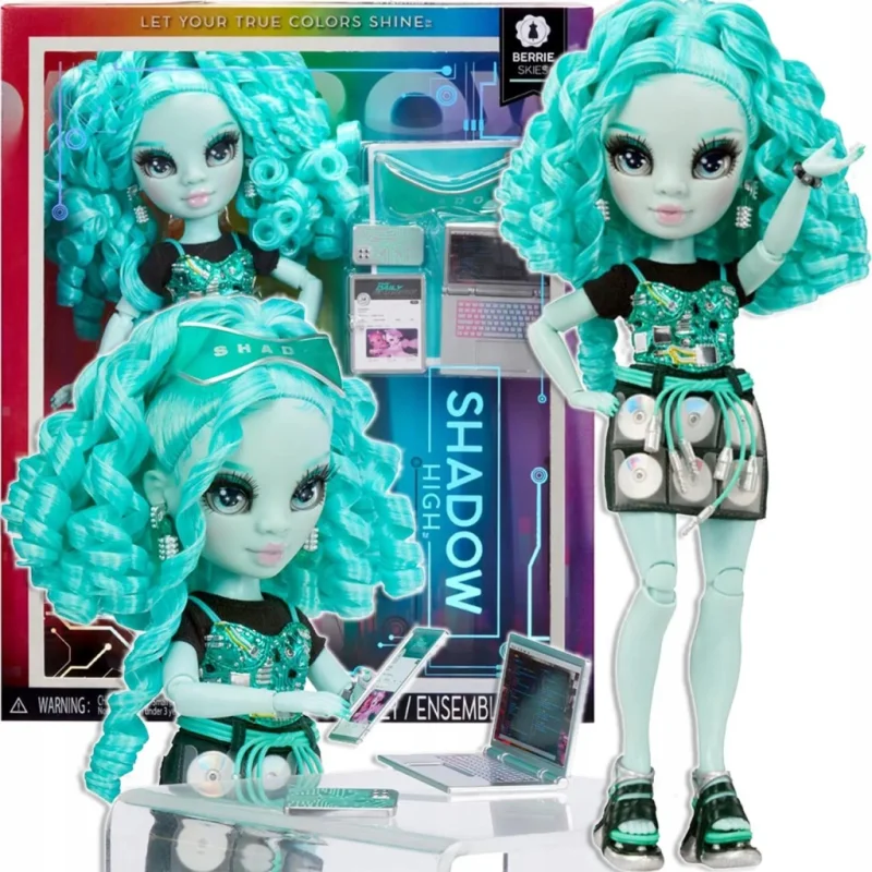Lalka modowa Rainbow High Berrie Skies wielokolorowa 28 cm z akcesoriami