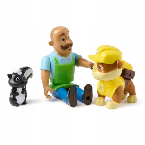 PSI PATROL FIGURKI RUBBLE I SKUNKS ZESTAW PAW PATROL PAN PORTER 3 FIGURKI