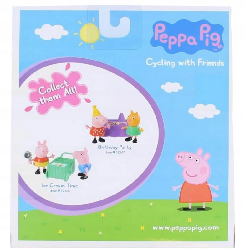 ŚWINKA PEPPA + OWIECZKA SUZY ZESTAW 2 Figurek 6cm + AKCESORIA