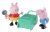 ŚWINKA PEPPA + GEORGE ZESTAW 2 Figurek 6cm CZAS NA LODY AKCESORIA