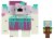 MINECRAFT LEGENDS Slime atak! DEWASTATOR i STRAŻNIK 2 x FIGURKA DUŻY ZESTAW