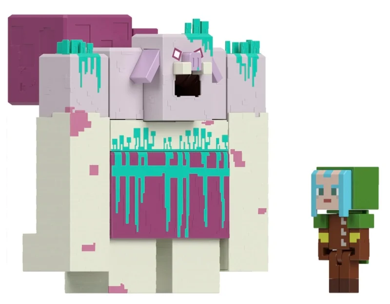 MINECRAFT LEGENDS Slime atak! DEWASTATOR i STRAŻNIK 2 x FIGURKA DUŻY ZESTAW