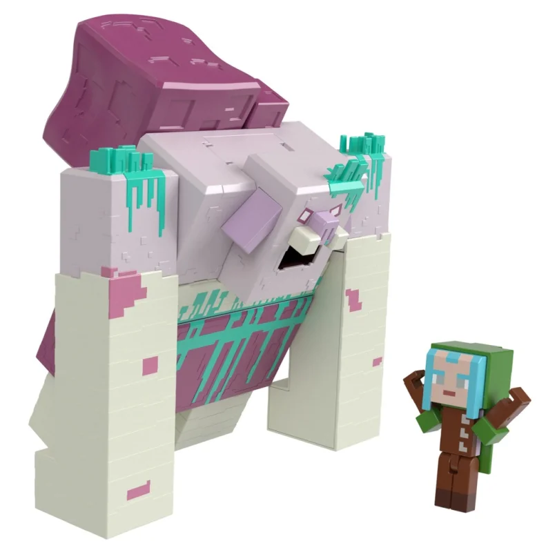 MINECRAFT LEGENDS Slime atak! DEWASTATOR i STRAŻNIK 2 x FIGURKA DUŻY ZESTAW
