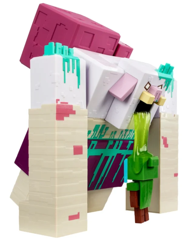 MINECRAFT LEGENDS Slime atak! DEWASTATOR i STRAŻNIK 2 x FIGURKA DUŻY ZESTAW