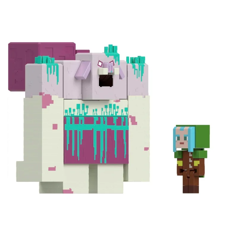 MINECRAFT LEGENDS Slime atak! DEWASTATOR i STRAŻNIK 2 x FIGURKA DUŻY ZESTAW