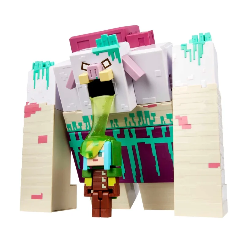 MINECRAFT LEGENDS Slime atak! DEWASTATOR i STRAŻNIK 2 x FIGURKA DUŻY ZESTAW