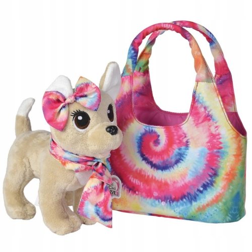 SIMBA Maskotka Piesek Chihuahua w torebce Batik Style PIES 20 cm ORYGINAŁ