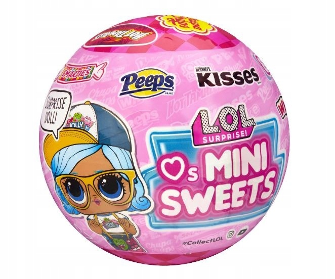 LOL SURPRISE MINI SWEETS LALECZKA SŁODYCZE MGA KULA KOLEKCJONER LALA 121756