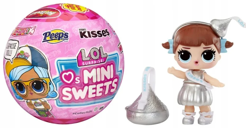 LOL SURPRISE MINI SWEETS LALECZKA SŁODYCZE MGA KULA KOLEKCJONER LALA 121756