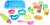 PLAY DOH CIASTOLINA Kitchen Creations Słodkie Ciasteczka HASBRO 5 TUB B0307