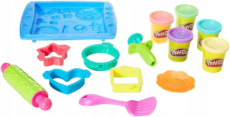 PLAY DOH CIASTOLINA Kitchen Creations Słodkie Ciasteczka HASBRO 5 TUB B0307