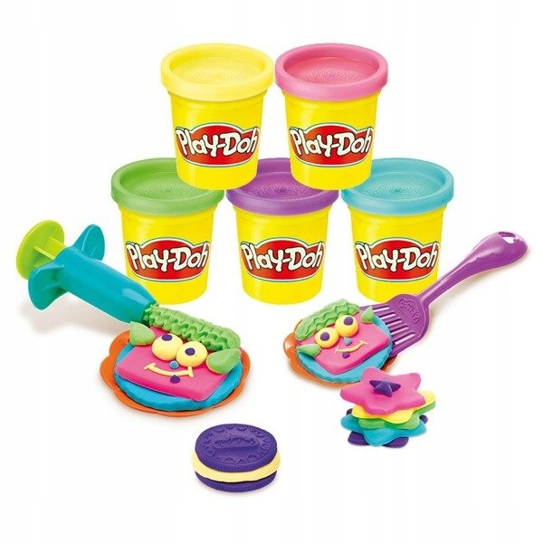 PLAY DOH CIASTOLINA Kitchen Creations Słodkie Ciasteczka HASBRO 5 TUB B0307