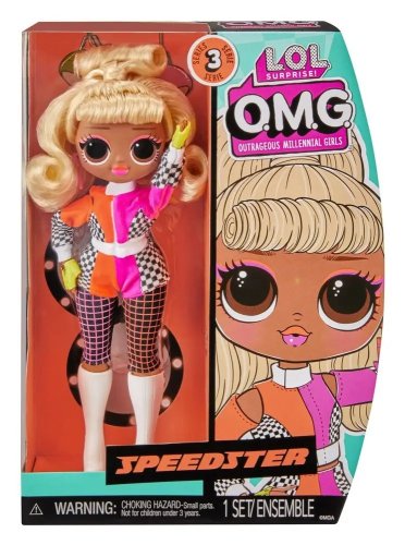 LALKA L.O.L. SURPRISE O.M.G. SPEEDSTER LOL NIESPODZIANKI AKCESORIA