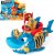 PIRATIX GOLDEN TREASURE KING SHARK KAPITAN FIGURKI OKRĘT PIRACKI DUŻY REKIN