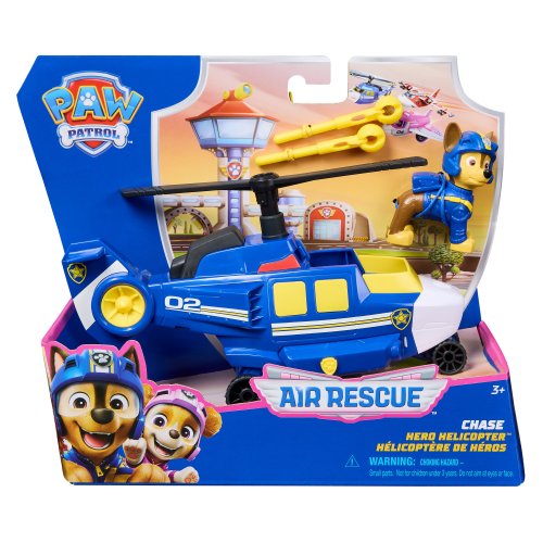 PSI PATROL AIR RESCUE CHASE FIGURKA Z HELIKOPTEREM RATUNKOWYM + WYRZUTNIA