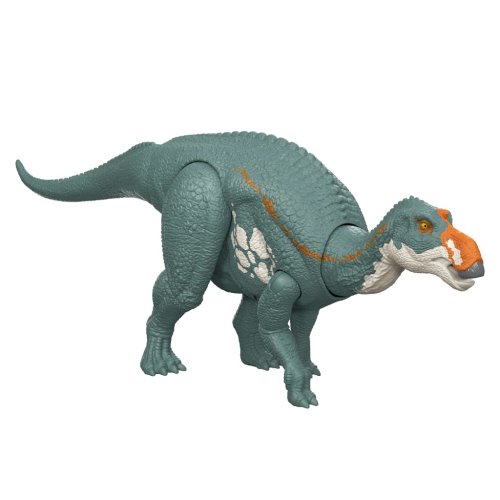 JURASSIC WORLD DUŻA Figurka Wild Roar Maiasaura RUSZA GŁOWĄ DŹWIĘKI MATTEL