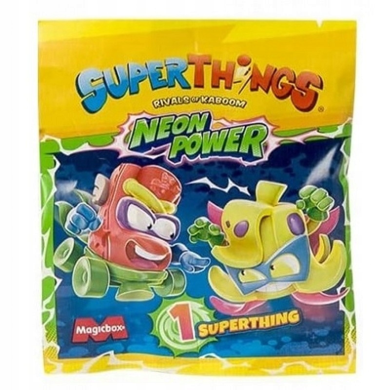 SUPER THINGS NEON POWER SERIA 11 SASZETKA FIGURKA