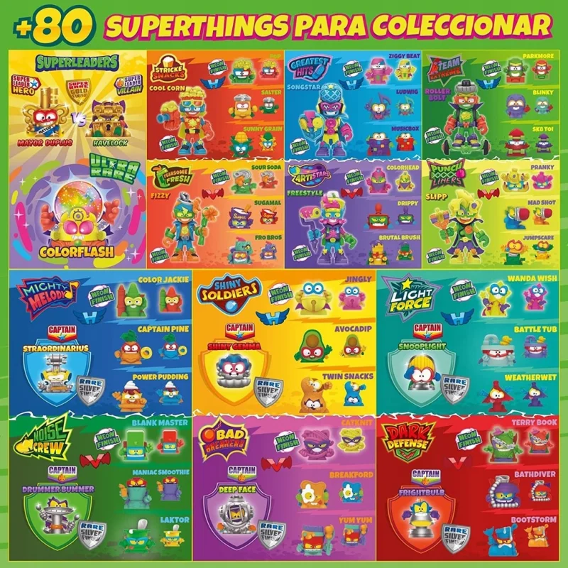 SUPER THINGS NEON POWER SERIA 11 SASZETKA FIGURKA
