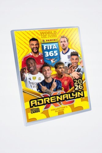 PANINI FIFA ADRENALYN XL 365 2026 MEGA ZESTAW STARTOWY ALBUM NA KARTY