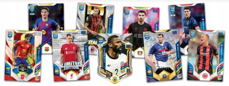 PANINI FIFA ADRENALYN XL 365 2026 MEGA ZESTAW STARTOWY ALBUM NA KARTY