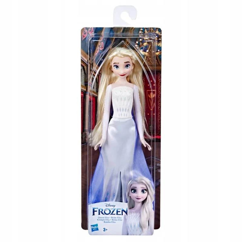FROZEN KRAINA LODU II ELSA DISNEY HASBRO LALKA PIĘKNA W SUKNI KRÓLOWA