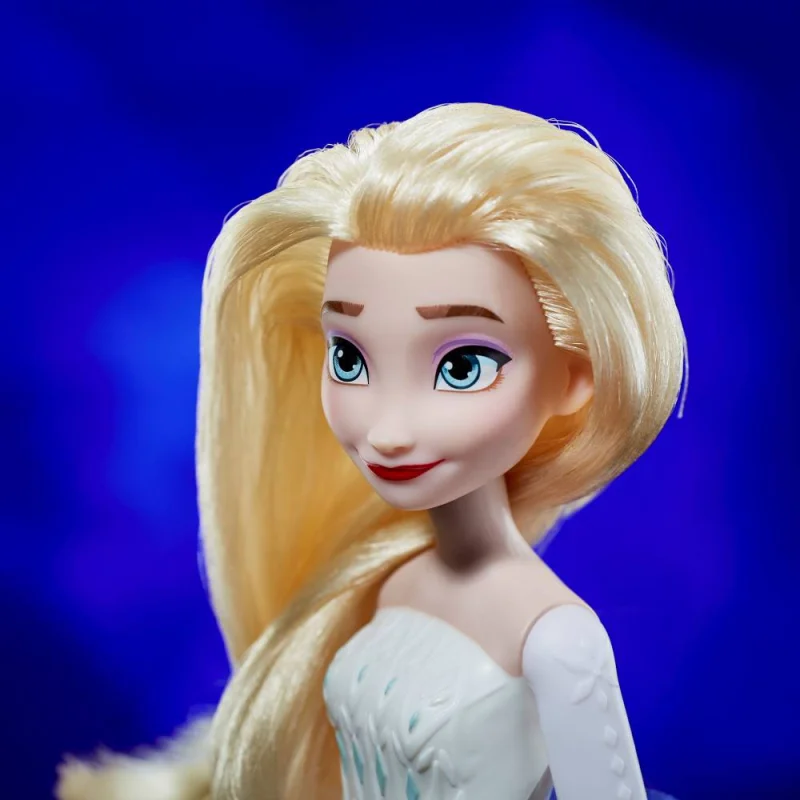 FROZEN KRAINA LODU II ELSA DISNEY HASBRO LALKA PIĘKNA W SUKNI KRÓLOWA