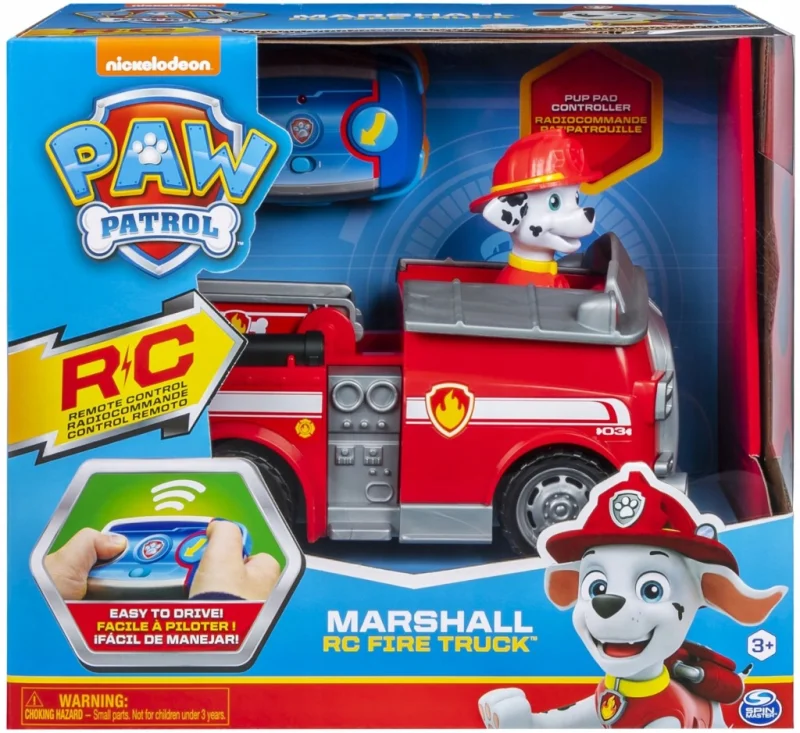 PSI PATROL WÓZ STRAŻACKI MARSHALL RC ZDALNIE STEROWANY POJAZD AUTO + PILOT