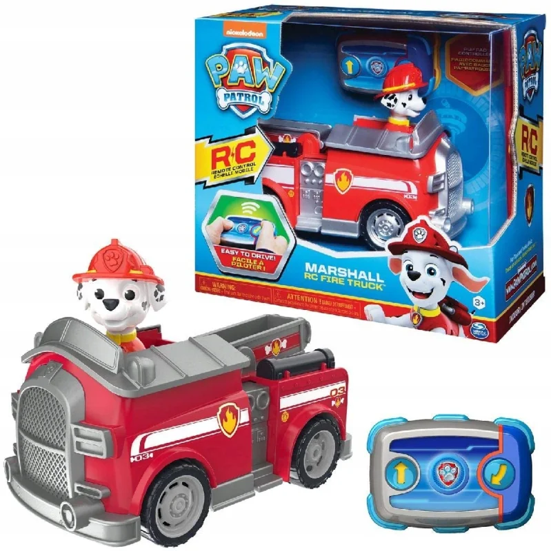 PSI PATROL WÓZ STRAŻACKI MARSHALL RC ZDALNIE STEROWANY POJAZD AUTO + PILOT