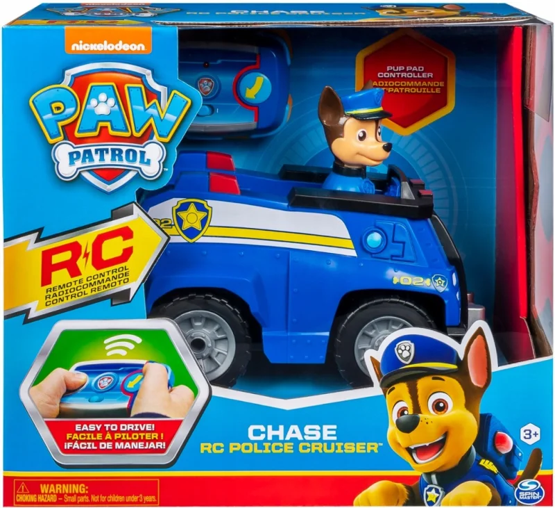 PSI PATROL RADIOWÓZ POLICJA CHASE RC ZDALNIE STEROWANY POJAZD AUTO + PILOT