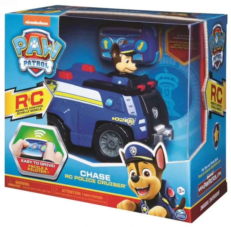 PSI PATROL RADIOWÓZ POLICJA CHASE RC ZDALNIE STEROWANY POJAZD AUTO + PILOT