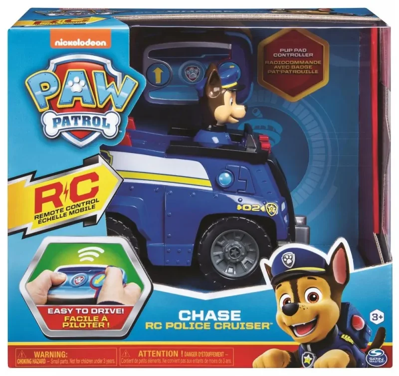 PSI PATROL RADIOWÓZ POLICJA CHASE RC ZDALNIE STEROWANY POJAZD AUTO + PILOT