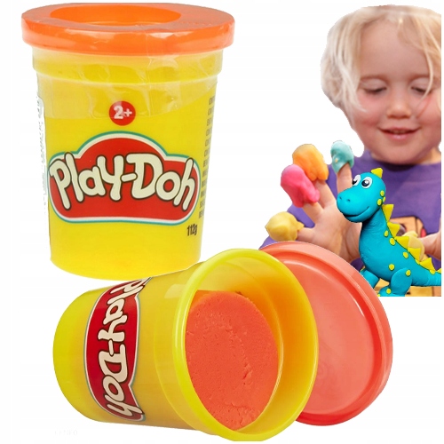 CIASTOLINA PLAY DOH TUBA POMARAŃCZOWA MASA SENSORYCZNA B6756 HASBRO 112 G