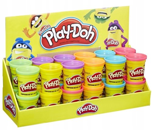 CIASTOLINA PLAY DOH TUBA ŻÓŁTE MASA SENSORYCZNA B6756 ŻÓŁTY HASBRO 112 G