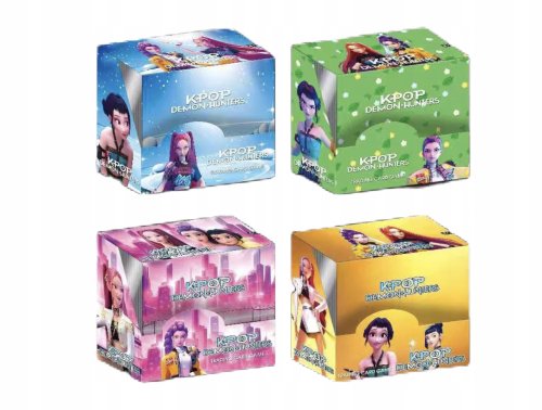 BOX KART KPOP DEMON HUNTERS 288 SZT RUMI ZOEY MIRA ŁOWCZEYNIE DEMONÓW BOX