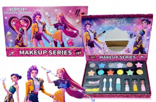 Zestaw Kosmetyków HUNTRIX KPOP DEMON HUNTERS CIENIE MAKE UP dla dziewczynki