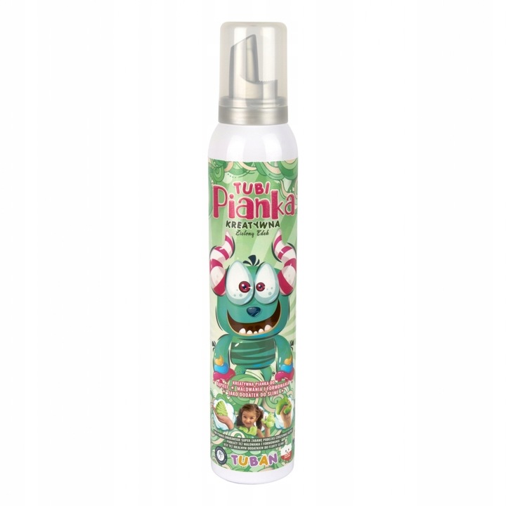 PIANKA KREATYWNA DO KĄPIELI ZIELONY EDEK SLIME