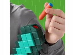 NERF MIECZ Wyrzutnia MINECRAFT Diamont Sword + 8x Strzałki Pistolet MATTEL