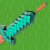 NERF MIECZ Wyrzutnia MINECRAFT Diamont Sword + 8x Strzałki Pistolet MATTEL