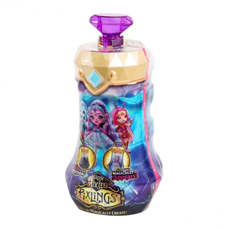 MAGIC MIXIES PIXLINGS MARENA DUŻA LALKA SYRENKA DŁUGIE WŁOSY NIEBIESKI