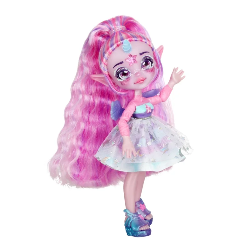 MAGIC MIXIES PIXLINGS UNIA SLIME DUŻA LALKA JEDNOROŻEC ZMIANA KOLORU FIOL