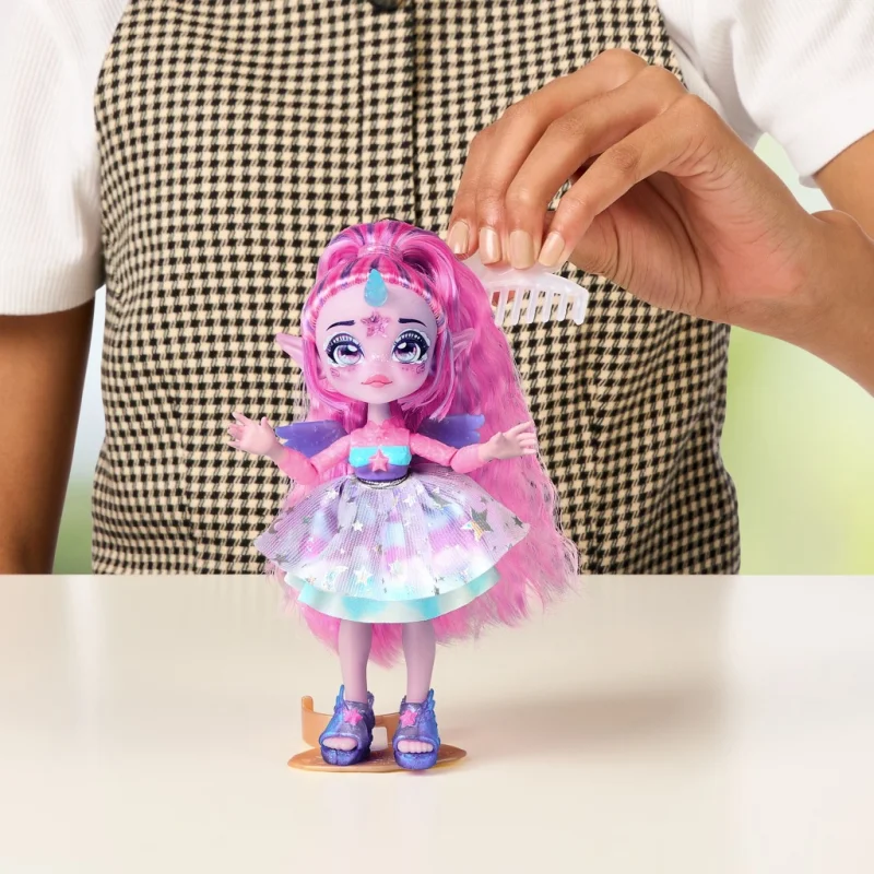 MAGIC MIXIES PIXLINGS UNIA SLIME DUŻA LALKA JEDNOROŻEC ZMIANA KOLORU FIOL