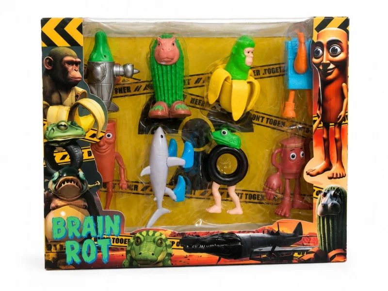 ZESTAW 8x FIGUREK ITALIAN BRAINROT TUNG SAHUR TRALALERO TRALALA BREJNROT