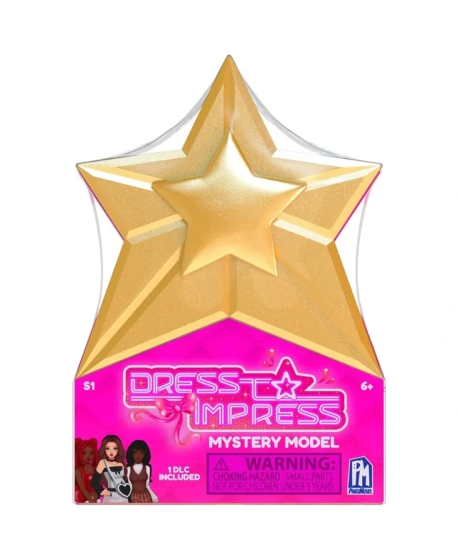 DRESS TO IMPRESS Mystery Models LALKA AKCESORIA GWIAZDA kod do gry DLC s. 1