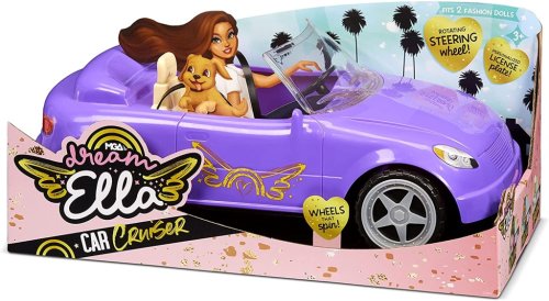 SAMOCHÓD DLA LALEK Mga 578116 Dream Ella Car Cruiser FIOLETOWY KABRIOLET