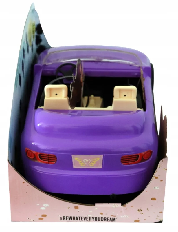 SAMOCHÓD DLA LALEK Mga 578116 Dream Ella Car Cruiser FIOLETOWY KABRIOLET